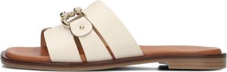 Notre-V Witte Slider - Dames - Sandalen - Wit - 42 EU - Schoenen