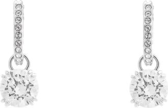 Swarovski Constella Hoop Drop Earrings