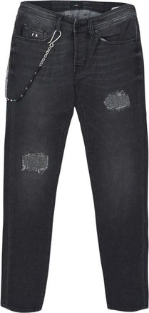 Sartoria Tramarossa Jeans - Heren - Slim Fit Jeans - Grijs - W36 - Katoen - Jeans