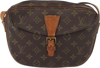 Louis Vuitton Jeune Fille Monogram Canvas Brown Canvas Handbag (Pre-Owned)