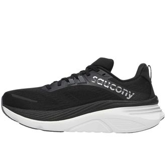 Saucony Mens Hurricane 24 Sneaker, Black/Carbon, 9.5 UK