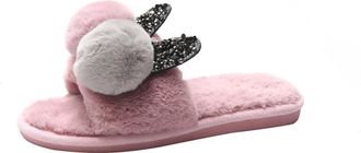 Generic Cloud Slippers Women Men [Warm Upgrade] Womens Warm Soft and Comfortable Your Feet in Winter Dog for Non Slip Pink Sliders for Comfy Kicks Fluffy Open