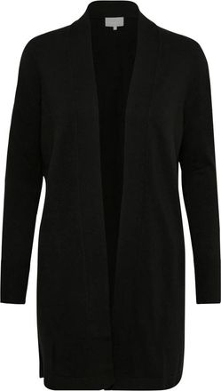 Inwear Lange Open Cardigan Zwart - Dames - Lange truien - Zwart - S - Truien & Vesten