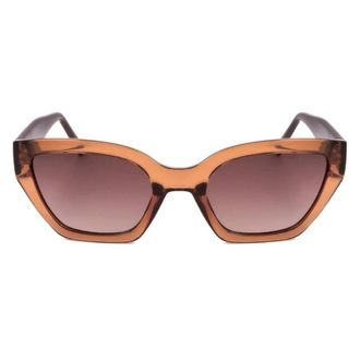 Guess Brown Gradient Cat Eye Ladies Sunglasses GF00016 47F 53