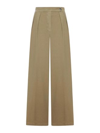 Dries Van Noten Cement-Coloured Trousers