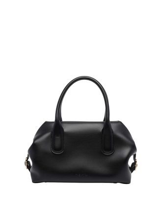 Themoir&egrave; Jet Black Tallia Trank Handbag