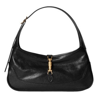 Gucci (WMNS) Gucci Jackie Slim Medium Shoulder Bag Black 863137-AAGDJ-1000