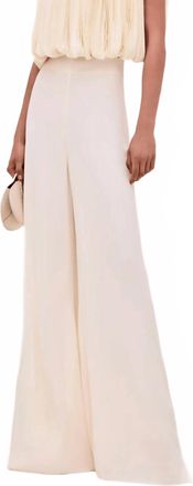 Alexis Verio Wide Leg Pant In Ivory