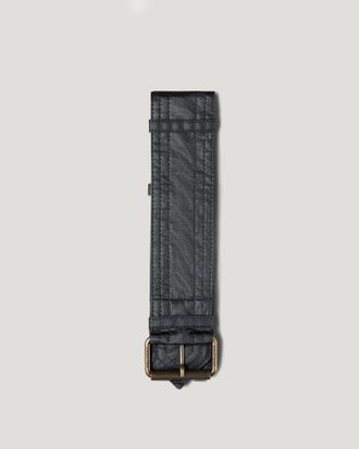 Belstaff Cintura Di Ricambio Da Donna Taglia 38-42 Donna Cotone Cerato Blu Navy Scuro 38-42