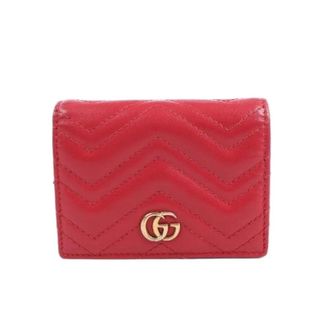Gucci Pre-owned Wallets, female, Red, Size: ONE SIZE Pre-owned GG Marmont Wallet