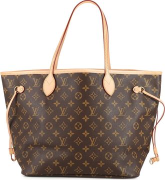 Louis Vuitton Beige Monogram Tote Bag (Pre-Owned)