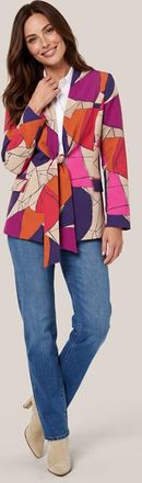 Mart Visser Hannah Print Blazer Plum / Multi