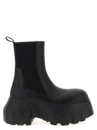 Rick Owens Black Ankle Boots
