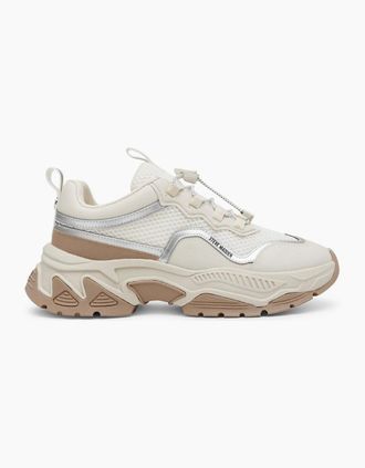Steve Madden Womens E Trainers - Cream - Size: 6