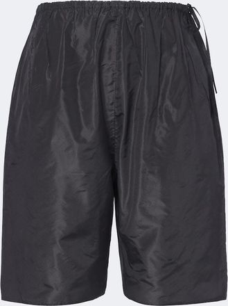 Prada Bermuda in taffet&agrave; di seta