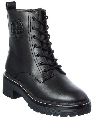 Tory Burch Miller Lug Sole Leather Bootie