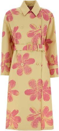 Weekend Printed Cotton Radioso Overcoat