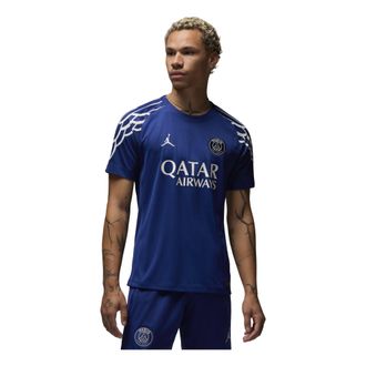 Nike Jordan Air Jordan Dri-FIT Paris Saint-Germain 2024/25 Stadium Fourth Replica Football Jersey Blue Void HJ0865-493