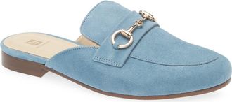 Bruno Magli Dalia Bit Mule in Light Blue Suede at Nordstrom Rack, Size 8.5