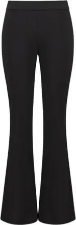 Joseph Ribkoff Broeken, Dames, Zwart, 4Xl, Katoen, Scuba Crepe Flared Pull-On Broek