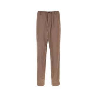 Dries Van Noten Straight Trousers, male, Brown, Size: XL Pants