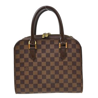 Louis Vuitton Triana Damier Brown Canvas Handbag (Pre-Owned)