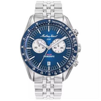 Mathey-Tissot Mathey-Tissot Mens Chronograph Blue Dial Watch
