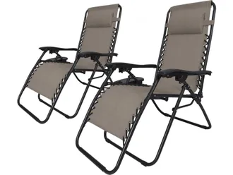 Habitat & Jardin Sill&oacute;n de jard&iacute;n marr&oacute;n 160 x 64 x 109 cm