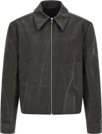 S&eacute;fr Cotton Full-Length Mens Jacket
