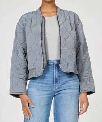 Dear John Denim Maverick Turbulence Jacket In Slate Gray