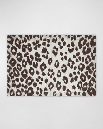 Matouk Iconic Leopard Placemats, Set of 4