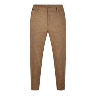 HUGO BOSS Heren Genius Virgin Wool Regular Broek (Medium Beige)