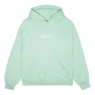 SUPREME FW23 Box Logo Hooded Sweatshirt Light Green 166930