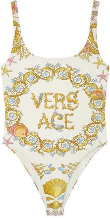 Versace Underwater Barocco One-Piece Swimsuit