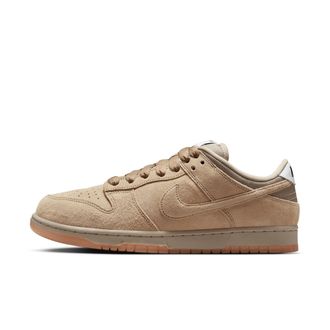 Nike Mens Nike SB Dunk Low Pro B Skate Shoes in Brown | HJ0367-200