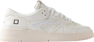 D.A.T.E. Torneo NZ - unisex - Sneakers - Wit - 47 EU - Leer - Schoenen