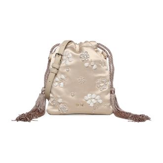 V&deg; 73 Kayla Bucket Bag - female - V73 - Bucket Bags - Beige - ONE SIZE - Bags