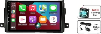 OEM Sistema Multimedia Para Coche, Pantalla T&aacute;ctil, Compatible Con Suzuki Sx4 Y Fiat Sedici 2006-2014, T3l Plus-mic-fs