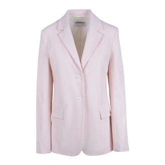 ottod'Ame Blazers, female, Pink, Size: XS Giacca monopetto a righe