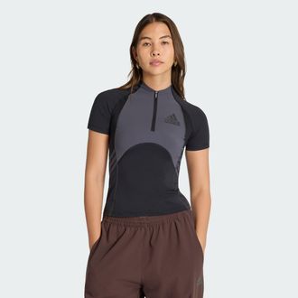 adidas Womens adidas Equipment Tight Short Sleeve T Shirt