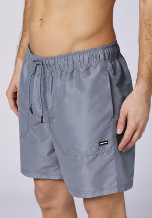 Chiemsee Badeshorts CHIEMSEE Swim Shorts, Herren, Gr. S, N-Gr, grau (grisaille), Web, Obermaterial: 100% Polyester, Badehosen Badeshorts, f&uuml;r Erwachsene, sport