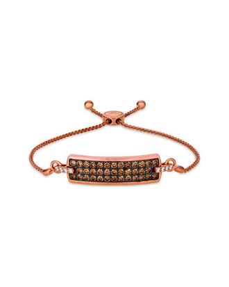 Le Vian 14K Strawberry Gold 2.38 Ct. Tw. Diamond Bolo Bracelet