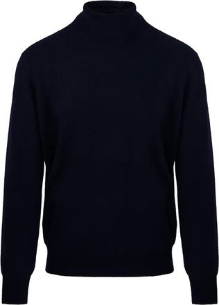 Cashmere Company Maglione a collo alto - Blu