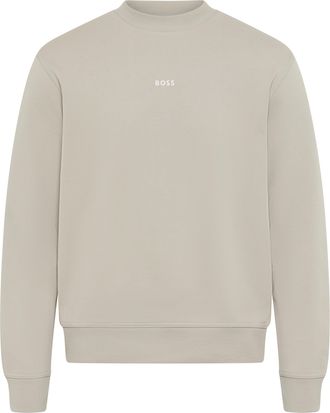 Boss Orange by Hugo Boss WeSmallcrew, mit Logo auf der Brust