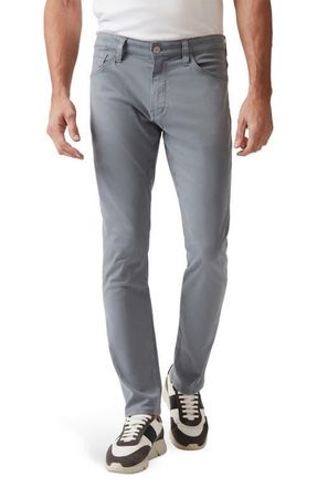 34 Heritage Cool Tapered Leg Cotton & Lyocell 5-Pocket Pants in Alloy at Nordstrom, Size 32 X 32