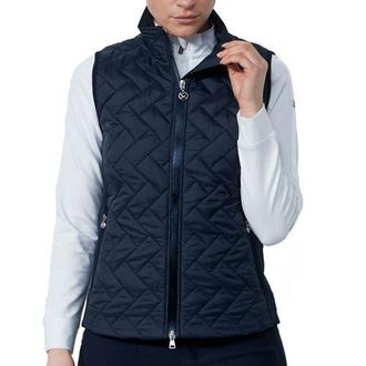 Daily Sports Bonnie Padded Womens Golf Vest in Navy at Nordstrom, Size X-Large