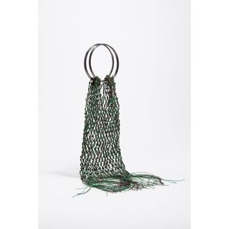 Bimba & Lola Leather Bag in Green at Nordstrom