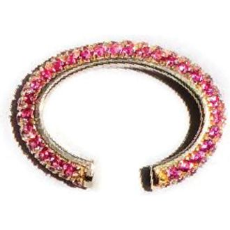 Fry Powers Sparkle Ear Cuffs in 14K Gold in Fuchsia at Nordstrom