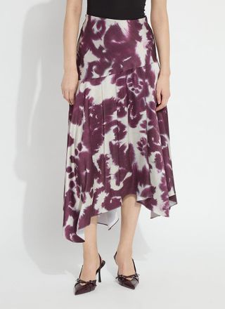 Lyss&eacute; Rosalind Asymmetric Hem Midi Skirt
