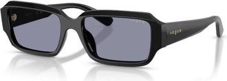 Vogue Eyewear Vo 5693Su W44/1 Zonnebril - Dames - Zonnebrillen - Zwart - 54 MM - Accessoires